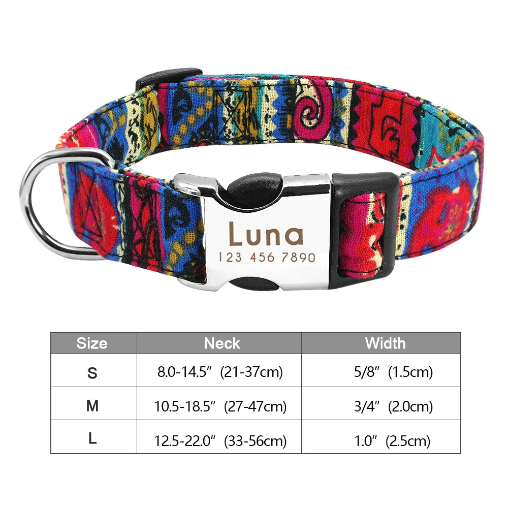 Personalized Dog Accessories Collar