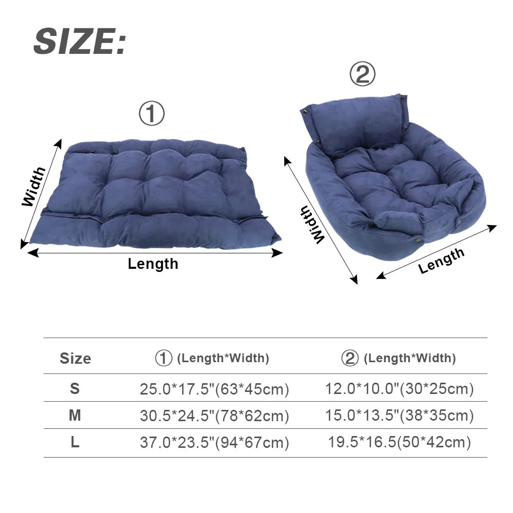 Multifunction Dog Bed Mat 3 IN 1 Dogs