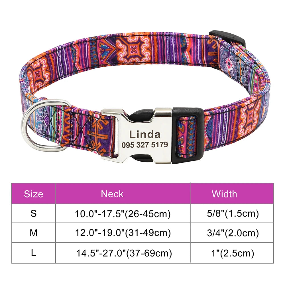Personalized Dog Accessories Collar