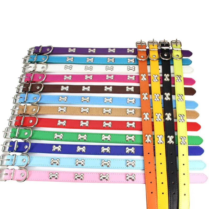 Bone Leather Durable Pet Dog
