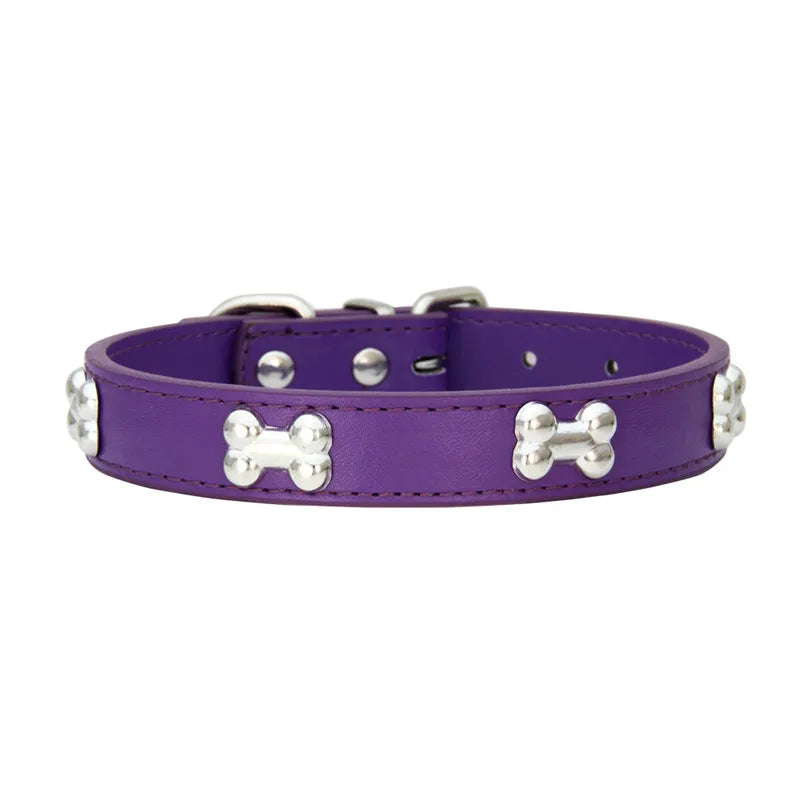 Bone Leather Durable Pet Dog