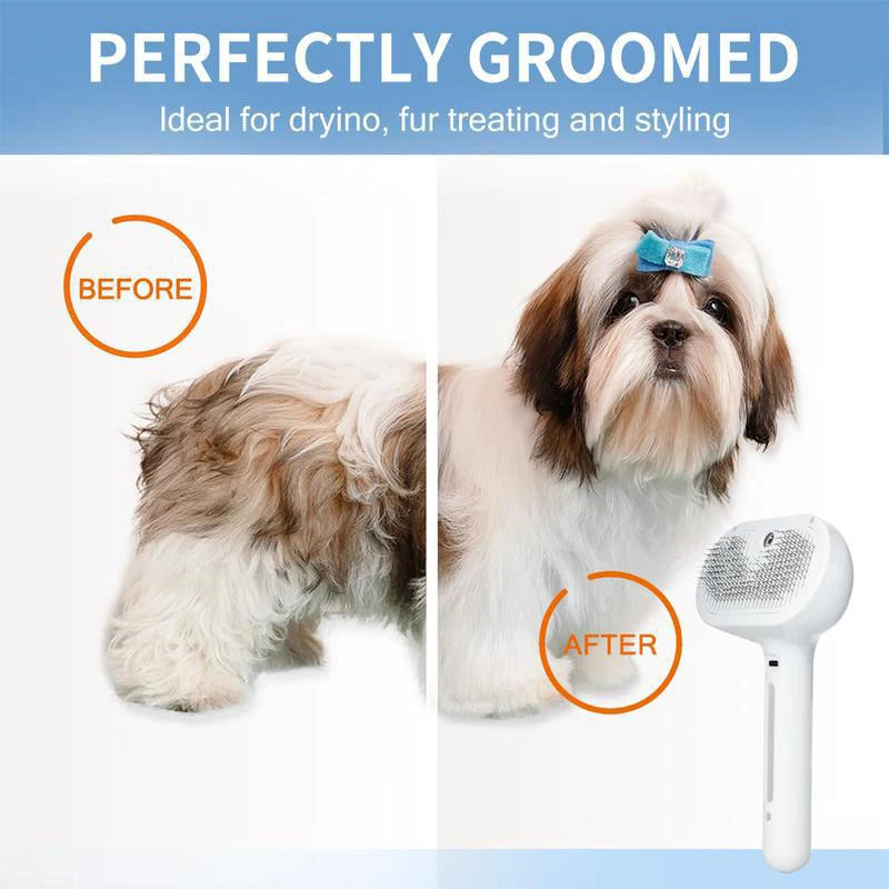 Dog Comb Pet Steam Massage