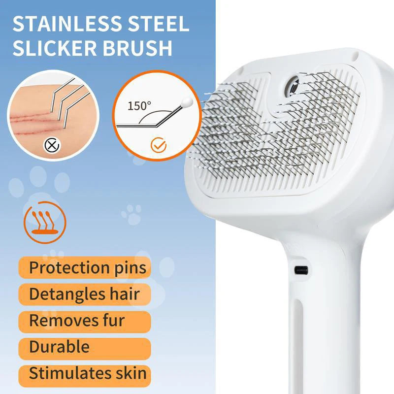 Dog Comb Pet Steam Massage