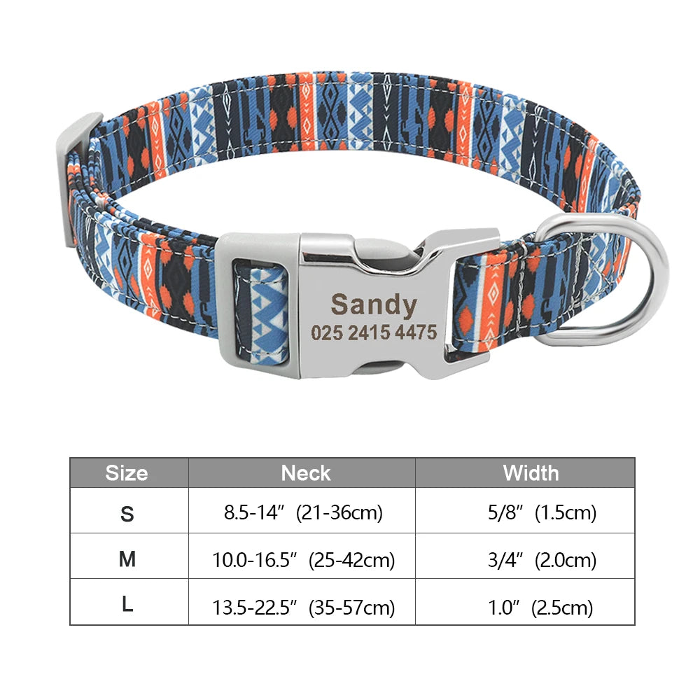 Personalized Dog Accessories Collar