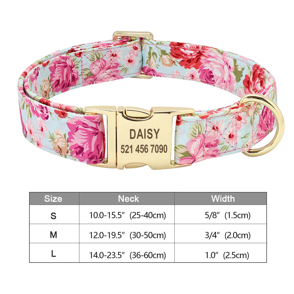 Personalized Dog Accessories Collar
