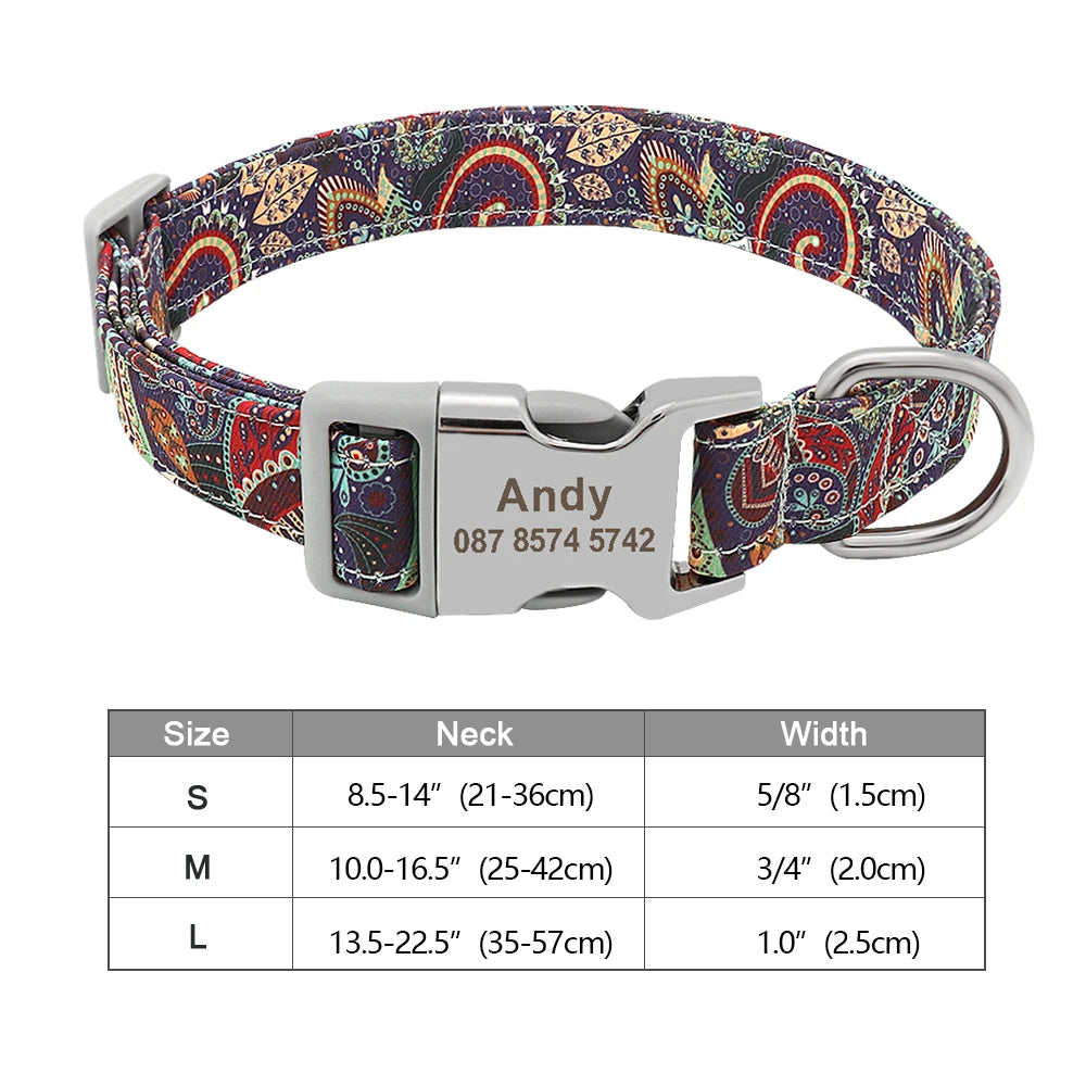 Personalized Dog Accessories Collar