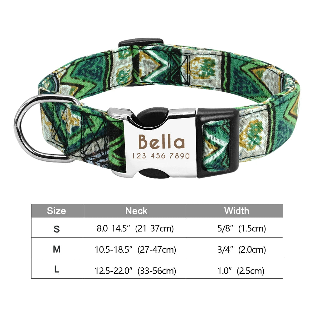 Personalized Dog Accessories Collar