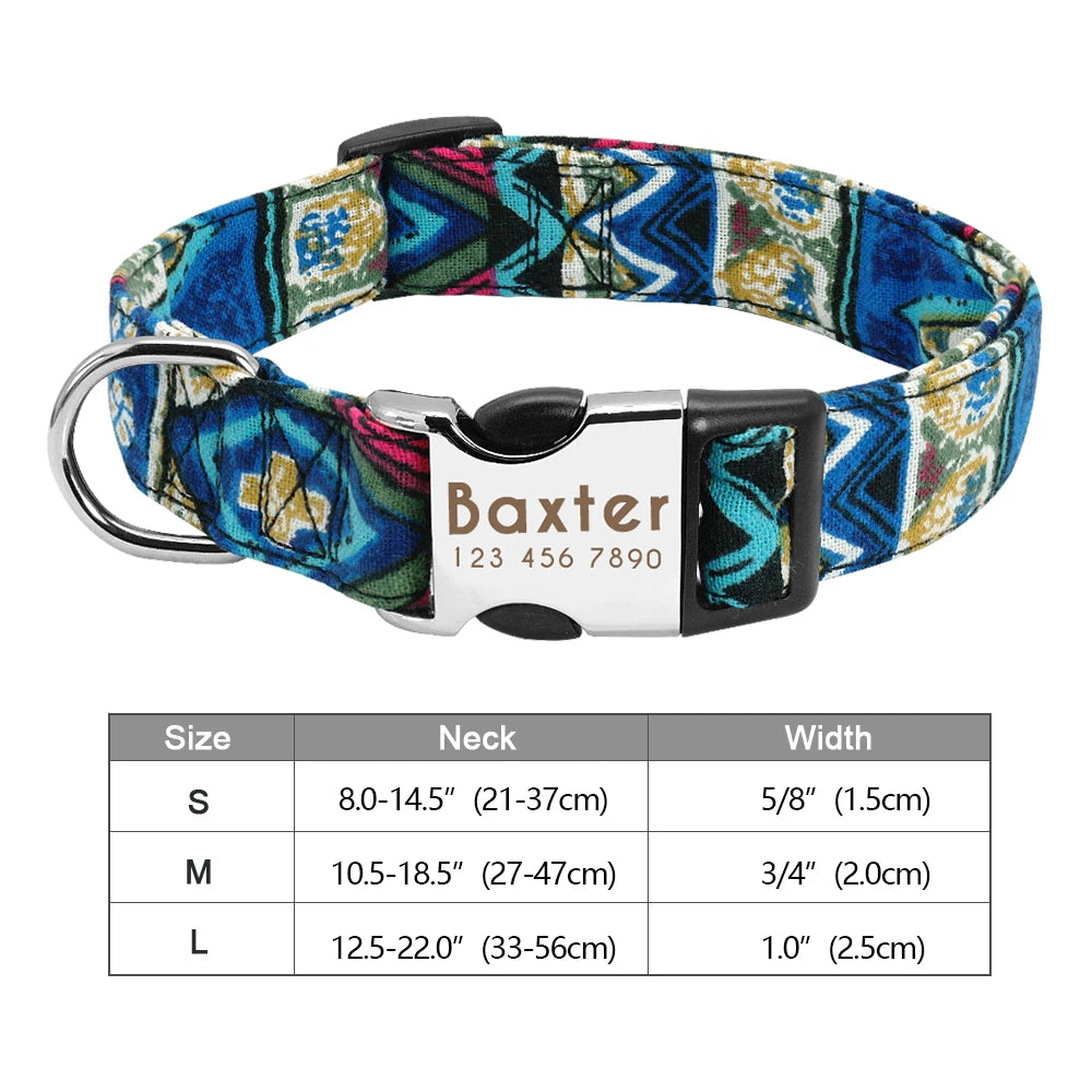 Personalized Dog Accessories Collar