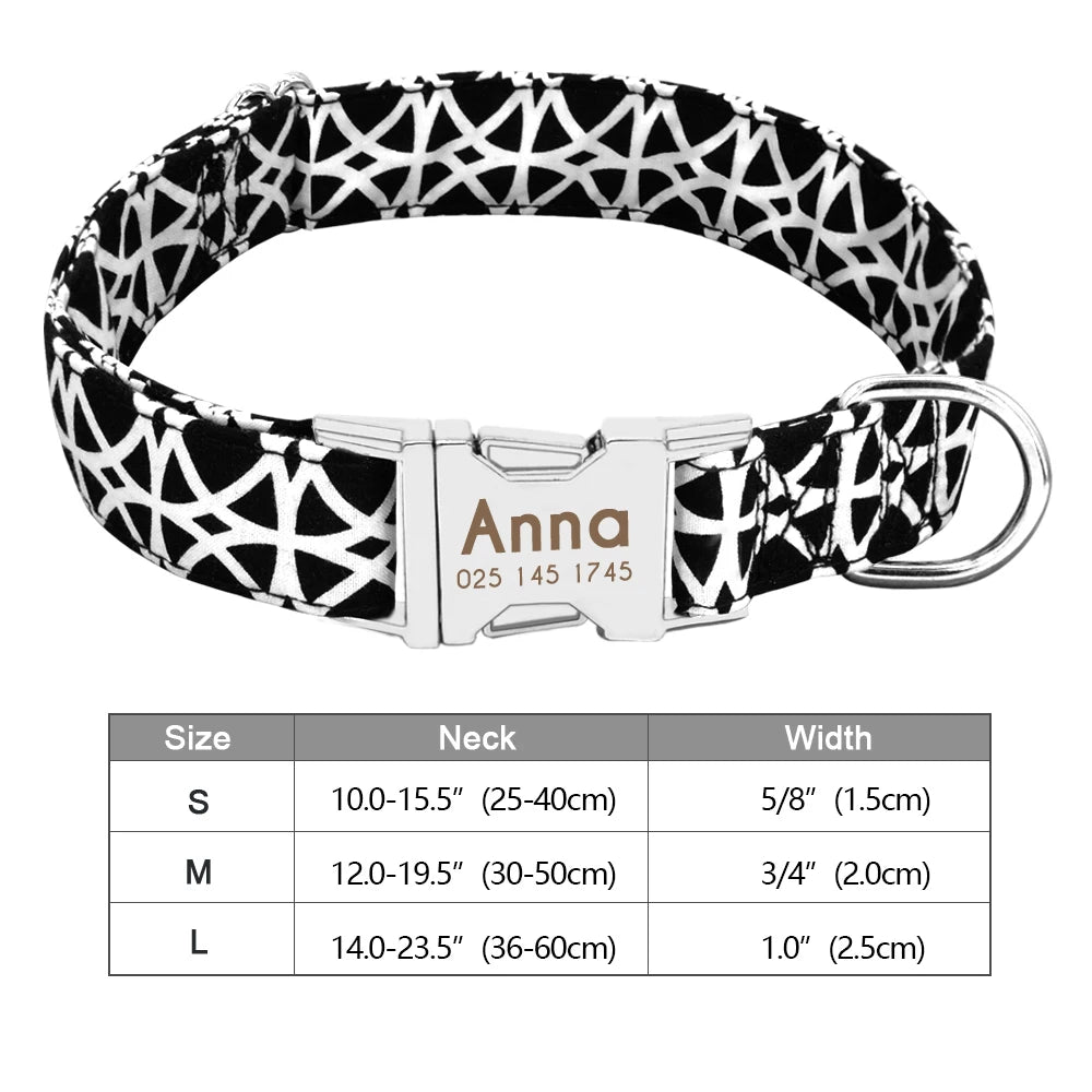 Personalized Dog Accessories Collar