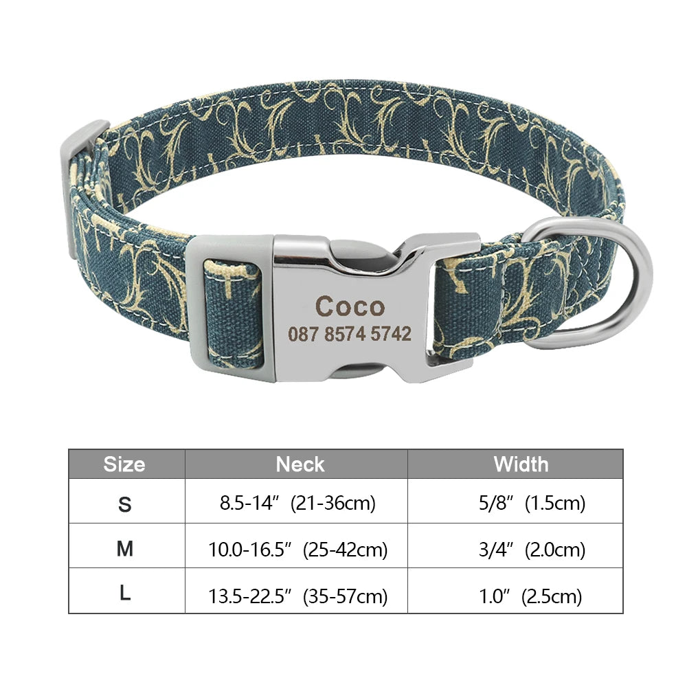 Personalized Dog Accessories Collar