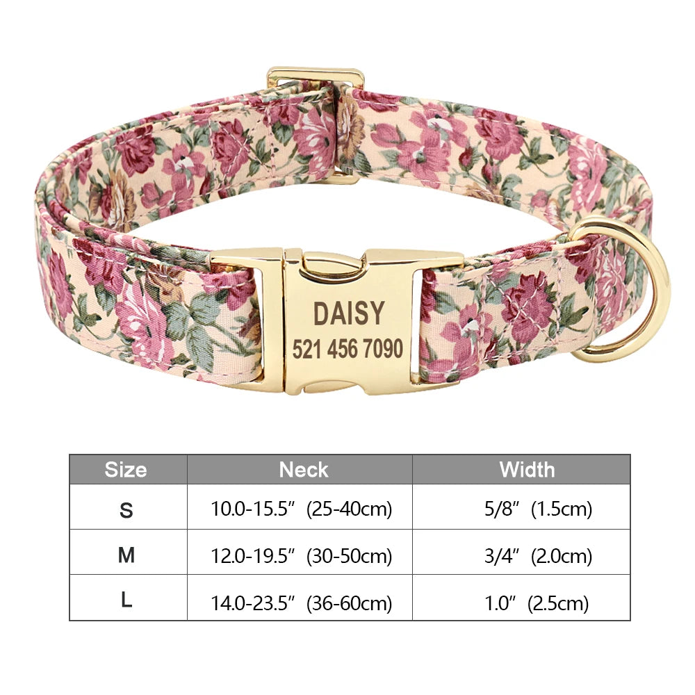 Personalized Dog Accessories Collar