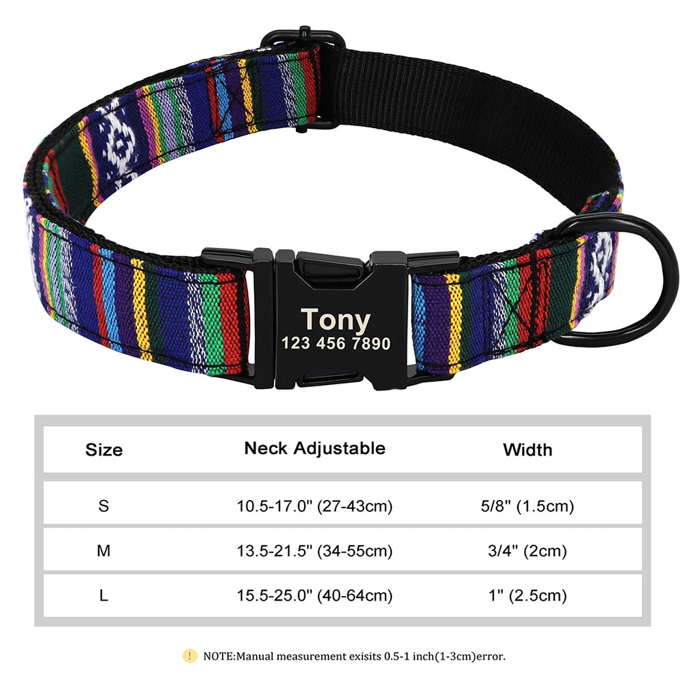 Personalized Dog Accessories Collar