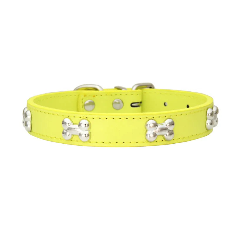 Bone Leather Durable Pet Dog