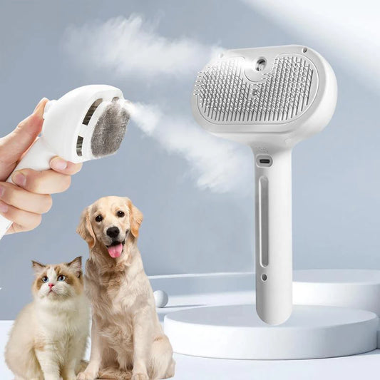 Dog Comb Pet Steam Massage