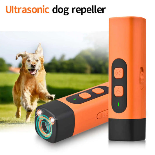 Ultrasonic Dog Repellent Flashlight