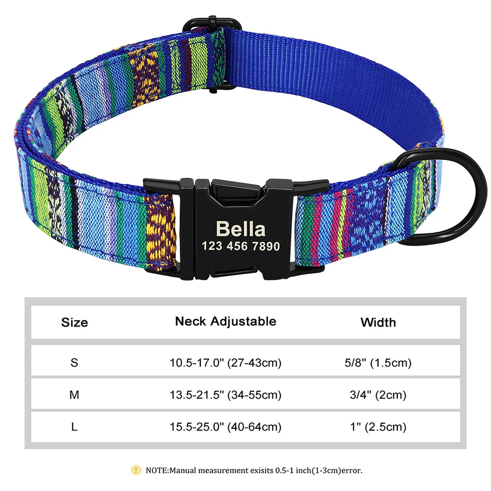 Personalized Dog Accessories Collar