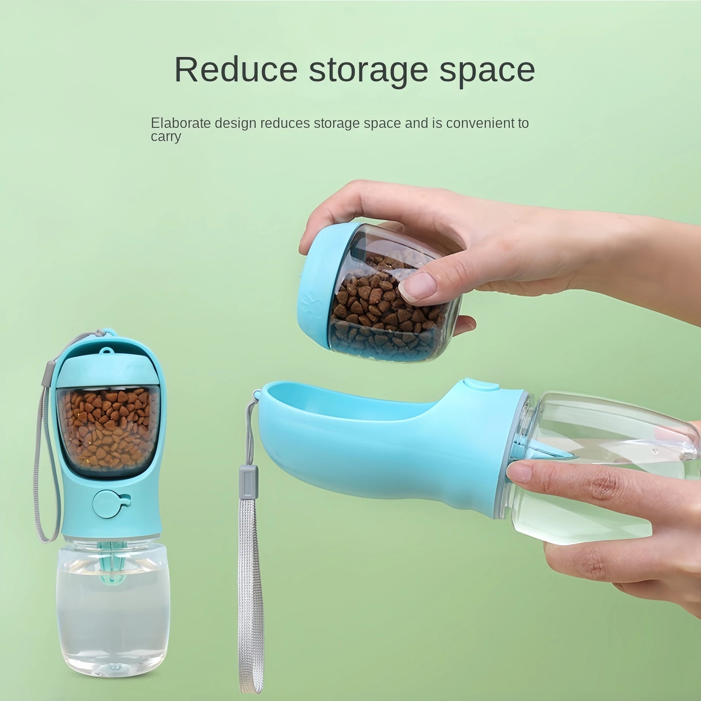 Tragbare Wasserflasche für Hunde und Katzen