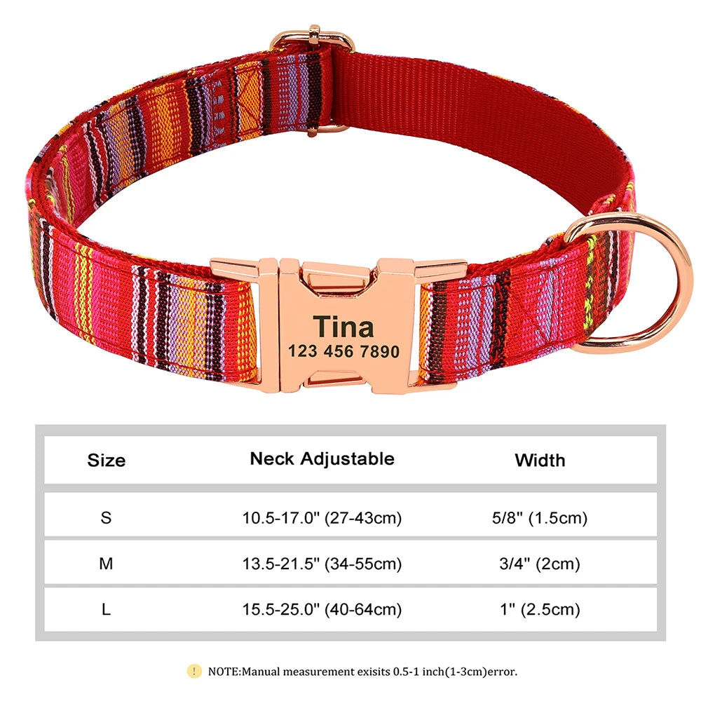 Personalized Dog Accessories Collar
