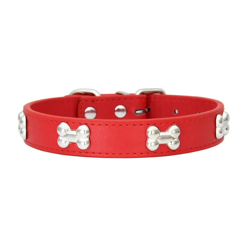 Bone Leather Durable Pet Dog