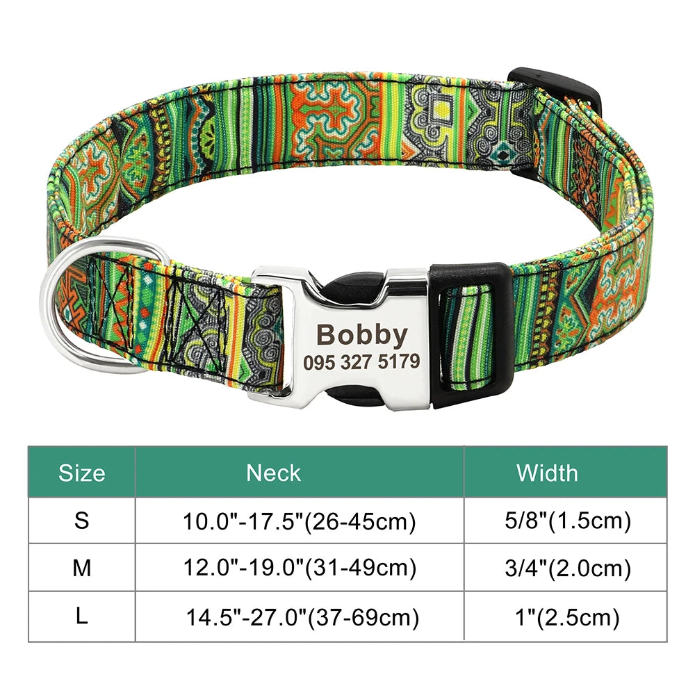 Personalized Dog Accessories Collar