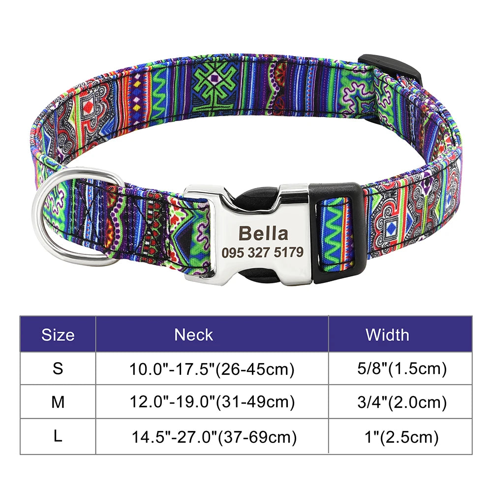 Personalized Dog Accessories Collar