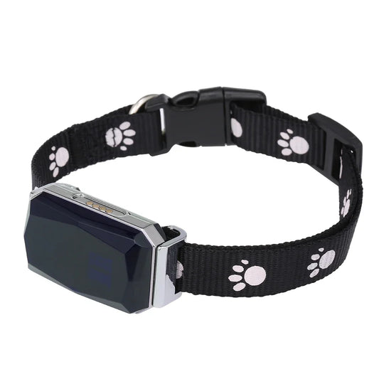 Wasserdichter IP67 Mini-Haustiere GPS AGPS LBS Wifi Tracker Echtzeit-Tracking-Halsband Hund Katze Finder Gerät Glockenringe Tracking Locator