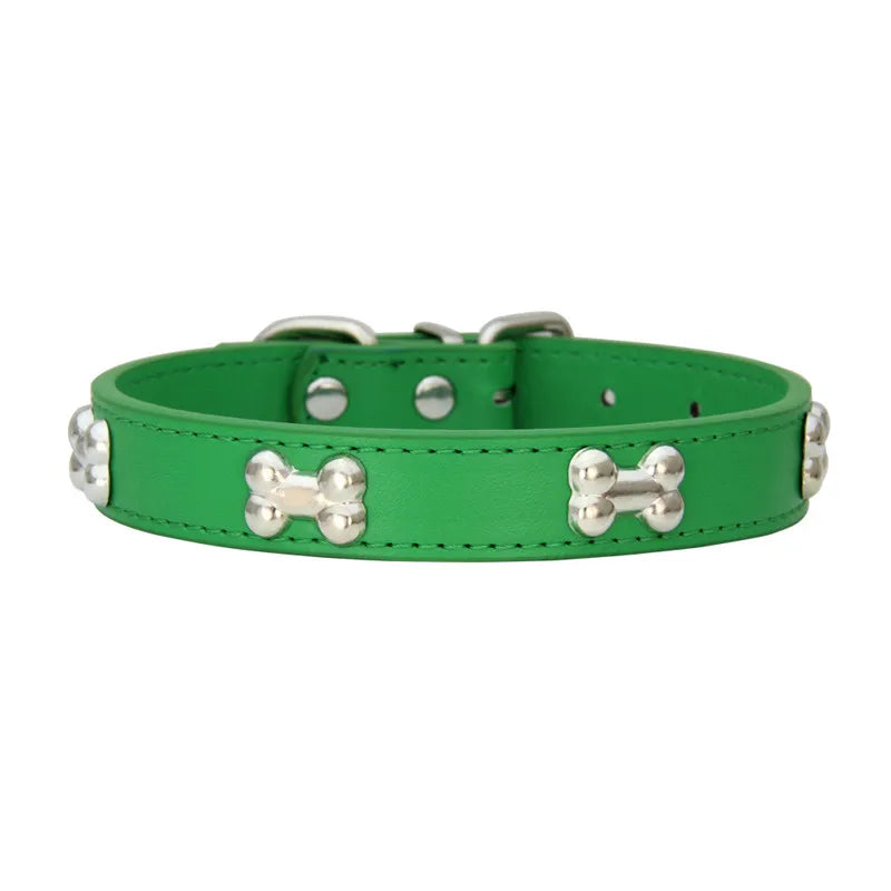 Bone Leather Durable Pet Dog
